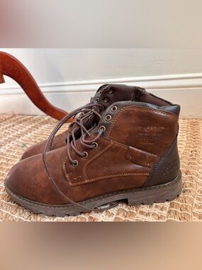 Men's High Top Ankle Boots Leather Chukka Chelsea Boots Oxford Dressy